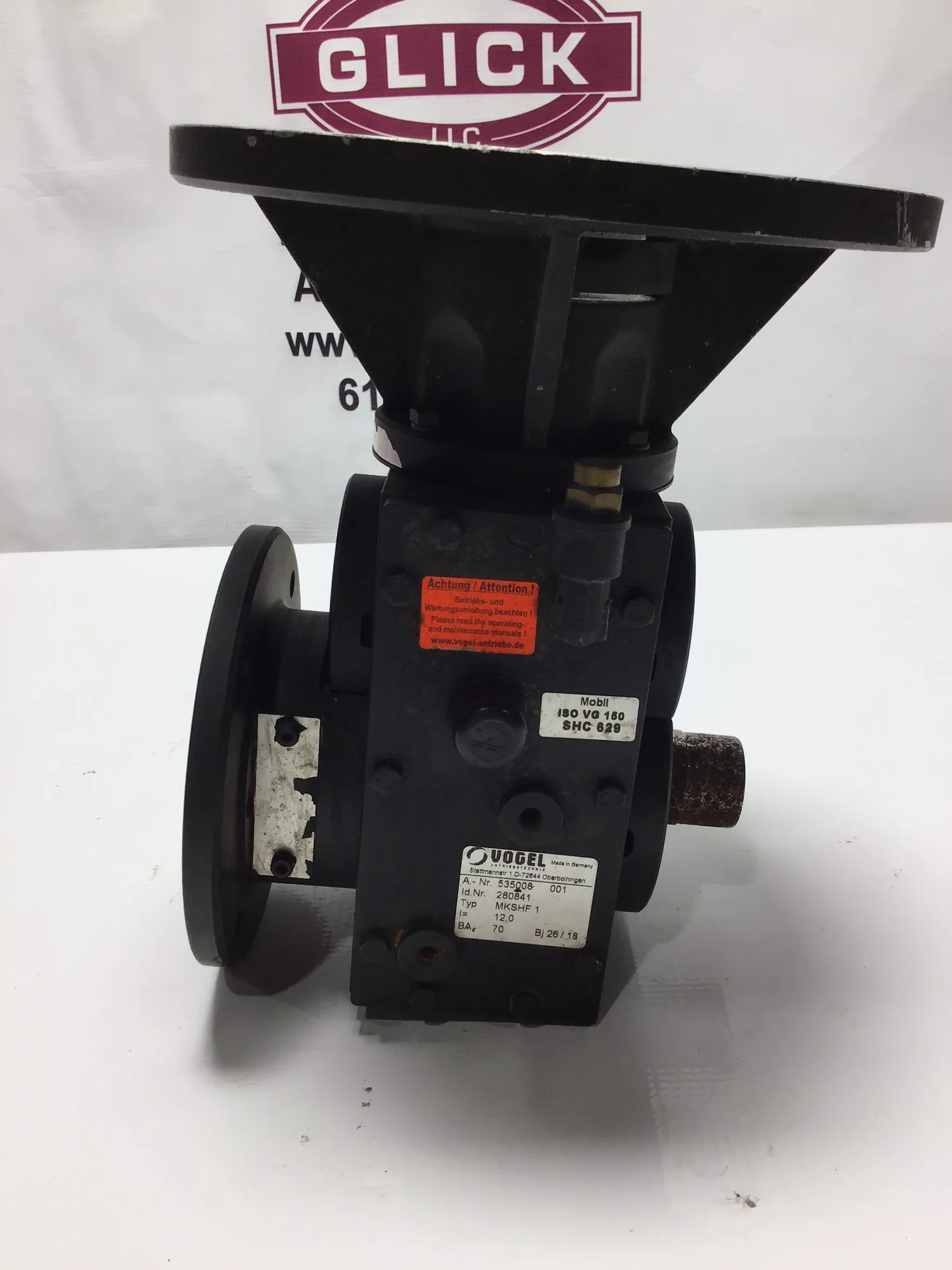 Vogel MKSHF 1 Gearbox