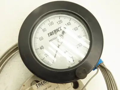 H.O. Trerice M531-53 Pressure Transducer Plate 2" 300PSI Gauge 200PSI Capillary