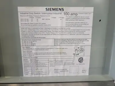 USED SIEMENS ID363NF