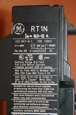 USED GENERAL ELECTRIC / GE RT1N