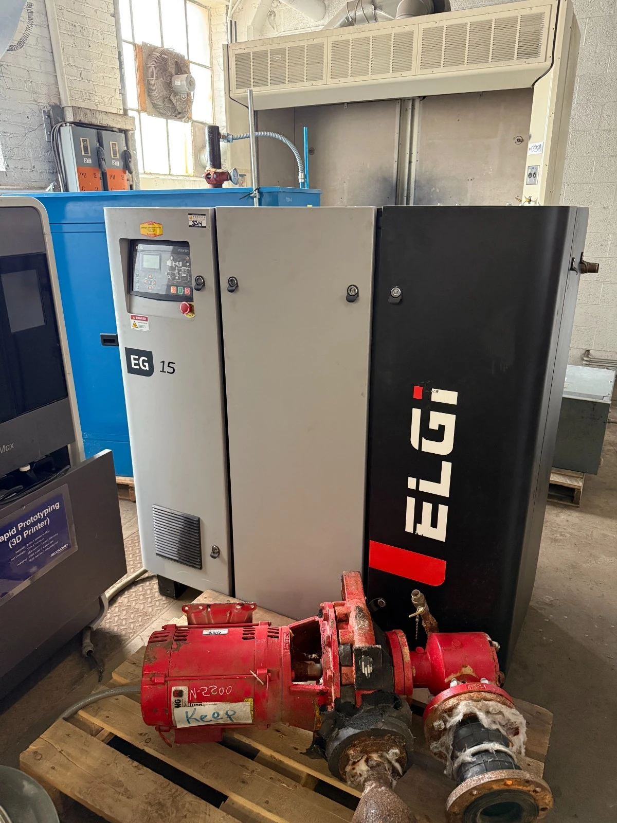 Used ELGI _UNKNOWN_ Air Compressors (Misc) Wisconsin US | ISP Equipment Group #1318806
