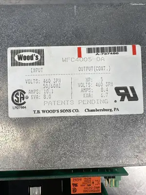 Woods WFC4005-0A E-Trac AC Inverter Drive Refurbished NO COVER (BIN-2.2.5)