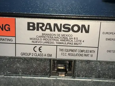 Used 2018 BRANSON 2000XDT Ultrasonic Welders Ohio US | HGR 24 #1744482