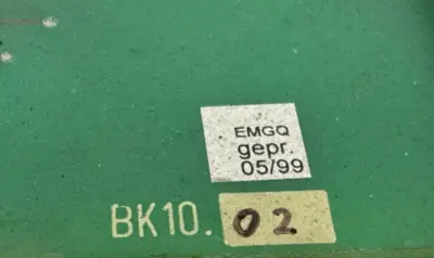 USED EMG AUTOMATION BLR 20.03 SLOT RACK TERMINAL BK10.02 BLR20.03
