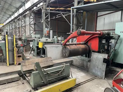 USED SCHLOEMANN COMEC 1100 X 3 MM SLITTING LINE