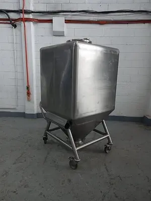 Stainless steel 264 gallon bin mixer