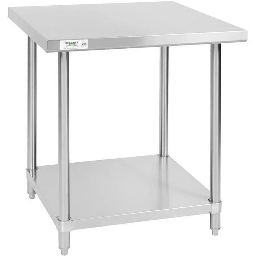 30"x30" Economy Line Stainless Steel Table