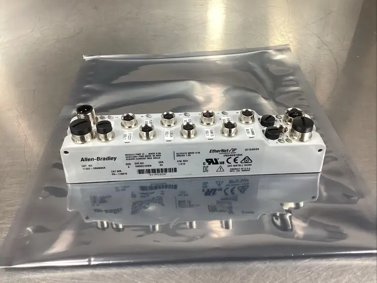 Used ALLEN BRADLEY 1732E-OB8M8SR PLC Input & Output | Palmetto Automation #1153490