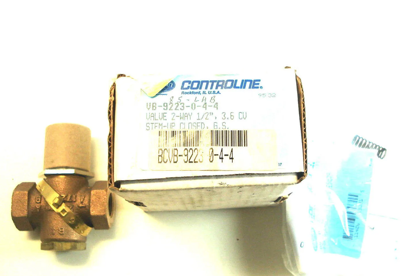 NEW BARBER COLMAN CONTROLINE VB-9223-0-4-4 VALVE VB9223044