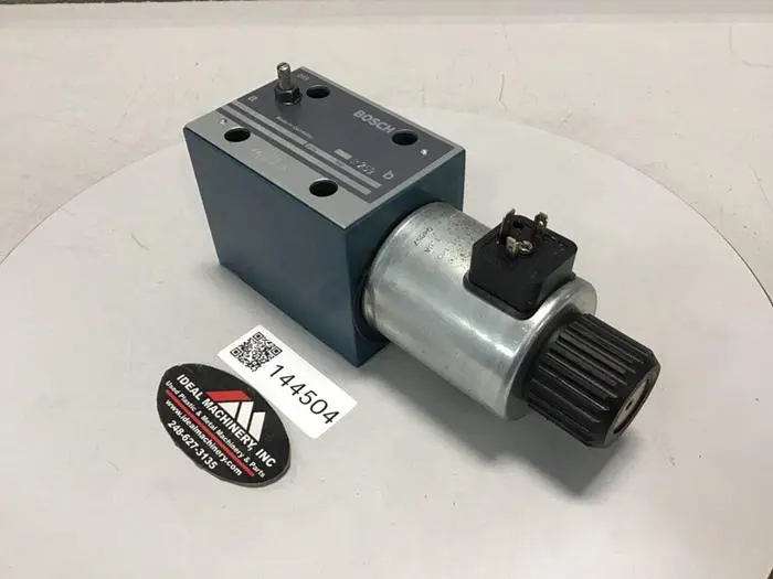 Used BOSCH 0 810 001 834 Valves/Fittings Michigan US | Ideal Machinery #602139