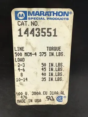 USED MARATHON 1443551