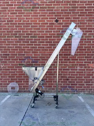 Used OMEGA DESIGN CORP 10 GALLON STAINLESS STEEL HOPPER 8' HEIGHT Fine Blanking Presses California US | Equipment Lab #488817