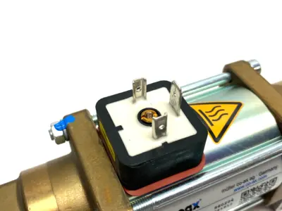 USED COAX COAXIAL DIRECT ACTING VALVE 2/2-WAY MK-10-NC-DN10-G1/4-24VDC