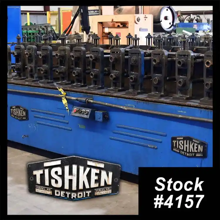 Used TISHKEN 16-HMT-1-1/2 Roll Formers Ohio US | Universal Tube & Rollform Equipment Company 4 #181720