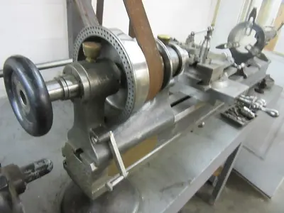 1196-385 Antique B.C. Ames Watchmaker’s/ Clockmaker’s/Jewelers Precision Lathe, Model #3