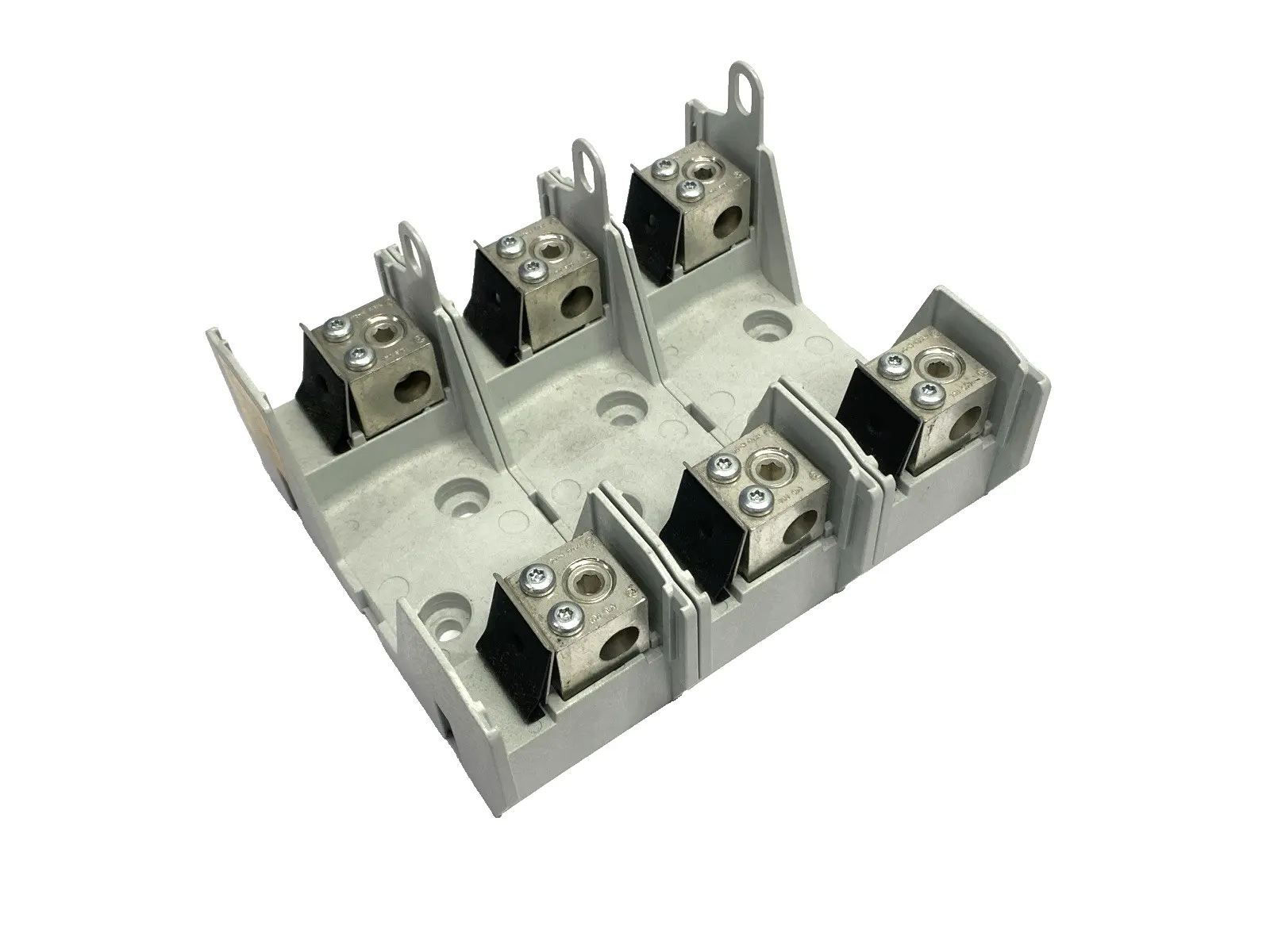 USED COOPER BUSSMANN FUSE BLOCK 3-POLE 600V 100A
