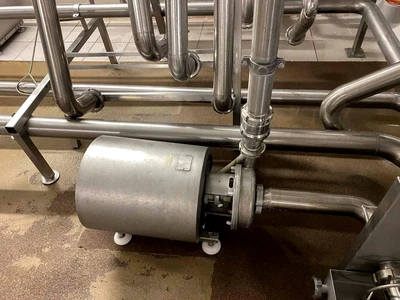 Kalt/GEA Westfalia 24 TPD complete cheese plant.