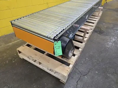 New | in-Stock 2018 INTELLIGRATED LIVE ROLLER CONVEYOR - V-BELT Roller Conveyors Wisconsin US | Packer City Sales #1297887