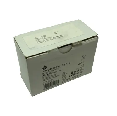 USED ALLEN-BRADLEY SER. D CIRCUIT BREAKER 3-POLE 16A