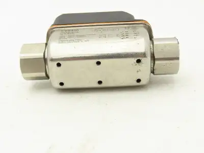 IFM SV5610 Vortex Flowmeter w/Display 18-30VDC 32-634GPH/.55-10.55GPM 1/2"FNPT