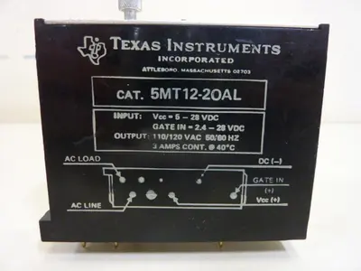 USED TEXAS INSTRUMENTS 5MT12-20AL