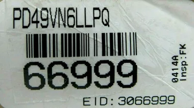 NEW BANNER PD49VN6LLPQ RETRO LASER SENSOR 66999