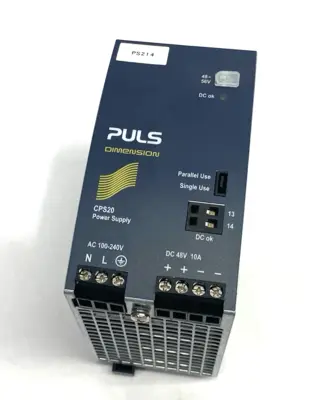 USED PULS SINGLE PHASE POWER SUPPLY 10A 48V