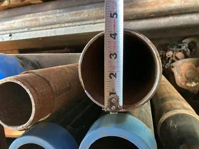 Used AFTERMARKET 4 ½" X 40" STEEL WELL CASING Construction Material & Supplies Pennsylvania US | East West Machinery & Drilling #1417613