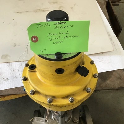 Kammer Valves 35038-I/P Actuator Stainless Valves 1-1/2″ Spring Range 13-27