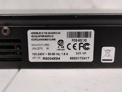 USED BARCO PDS-902 3G
