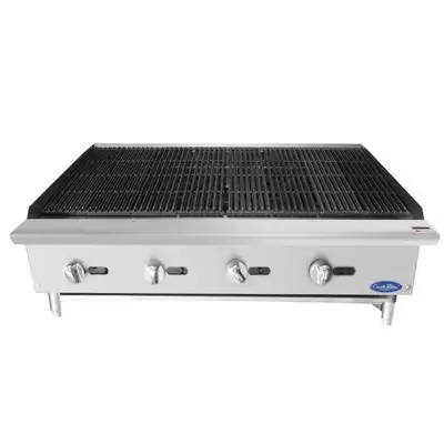 New | in-Stock Atosa New Atosa ATRC-48 HD 48" Countertop Gas Radiant Broiler with Total 140,000 BTU Broilers Illinois US | Falcon Restaurant Supply #1375219