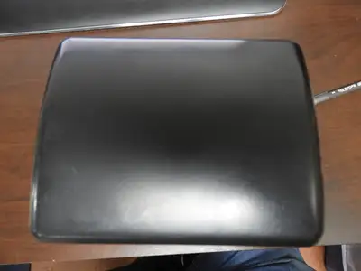 Used Golden Corral Used Black Plastic Dinning Table Tall Fold Dual Side Napkin Dispenser Restaurant Front of House Furnishings Illinois US | Falcon Restaurant Supply #1376546