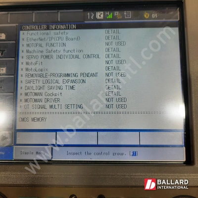 YASKAWA Motoman MH180 Robot System w/ DX200 Controller