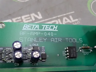 Beta Tech BF-AMP-040 Tool Controller Power Board 115CPM1400 Used