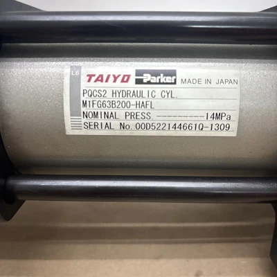 Used TAIYO PARKER PQCS2 M1FG63B200-HAFL M1FG63B200-HAFL-0H1 Cylinders Indiana US | J&J Industrial Supply #1283566