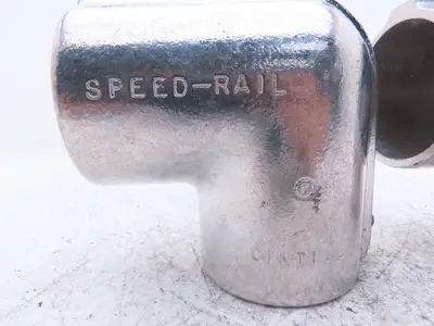 Hollaender 3-9/5-9 Speed-Rail 2" Elbow & Tee Fits 2.375"OD Pipe 2.4" ID Lot of 4