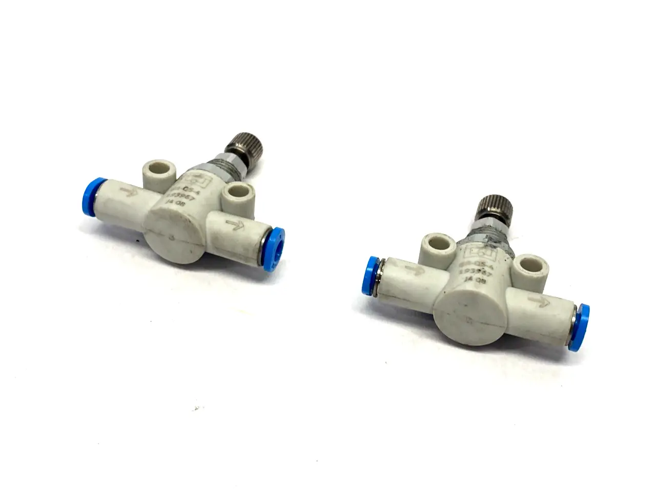 USED FESTO ONE-WAY FLOW CONTROL FITTING, 193967