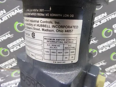 Hubbel 233CC13F Pilot Duty Speed Switch New NIB