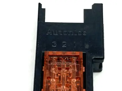 New | in-Stock Autonics Red Socket Sensor Connector 3-Pin AWG24-26 LOT OF 10 Terminal Blocks Michigan US | Maverick Industrial Sales #1398330