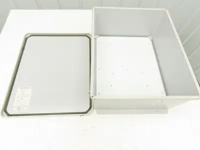 Wiegmann HW-J201608SC Fiberglass Electrical Enclosure Box 20x16x8" 3R Raintight