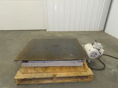 Autoquip 26W25 Hydraulic Scissor Lift Table 2000lb 26" Travel 30x40" Top 3Ph