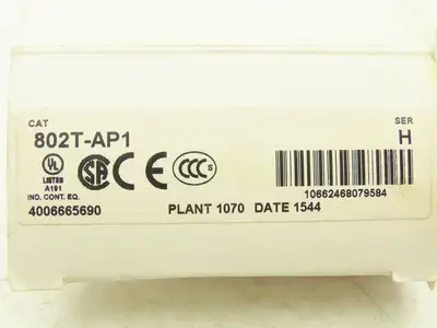 Allen Bradley 802T-AP1 Oiltight Limit Switch Enclosure Lever Type Operator Head