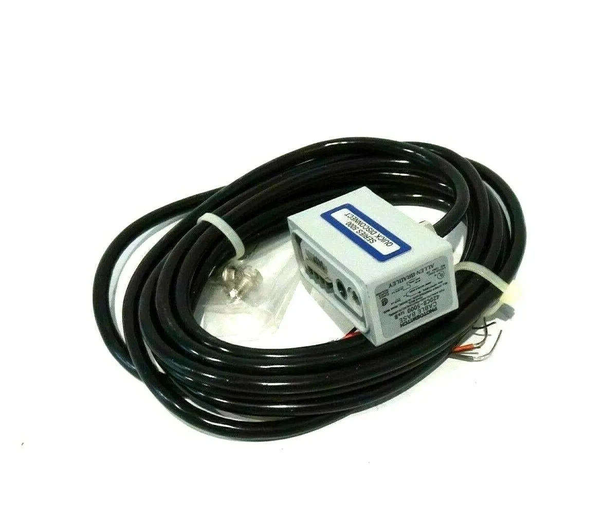NEW ALLEN BRADLEY 42DCB-5000 PHOTOSWITCH CABLE BASE SER.B 42DCB5000