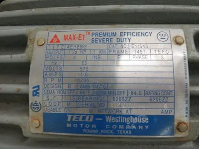 Durco pump model MK3 STD size 1K3x1.5-62/52RV , with base and 575v motor , material CD4M