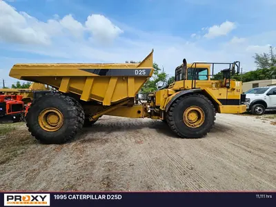 Used 1995 CATERPILLAR D25D Articulated Dump Trucks Florida US | Proxy Equipment #1388884