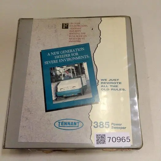 Used TENNANT 385 Manuals Michigan US | Ideal Machinery #567402