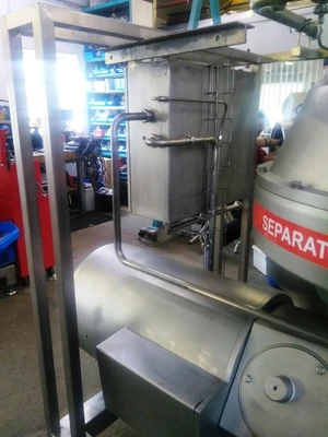 Alfa-Laval HMRPX 614 HGV-74C warm milk separator, 316SS.