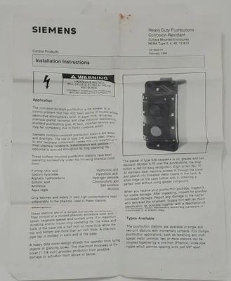 NEW Siemens H-2A4X-1A