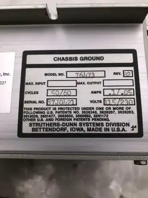 Struther-Dunn/Uticor 76473 Remote Interface Unit 115/230V