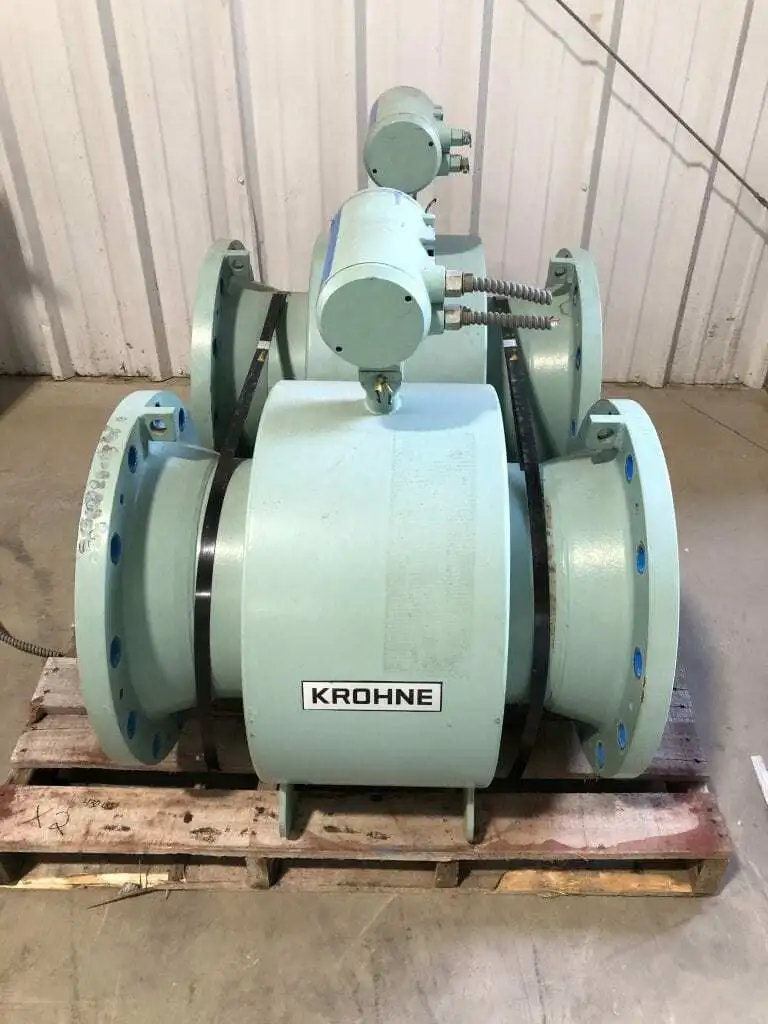 Krohne IFS4000/16 12″ Flow Meter 1400GPM w/ IFC080K Altometer/Signal Converter
